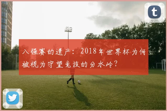 八强赛的遗产:2018年世界杯为何被视为守望竞技的分水岭?