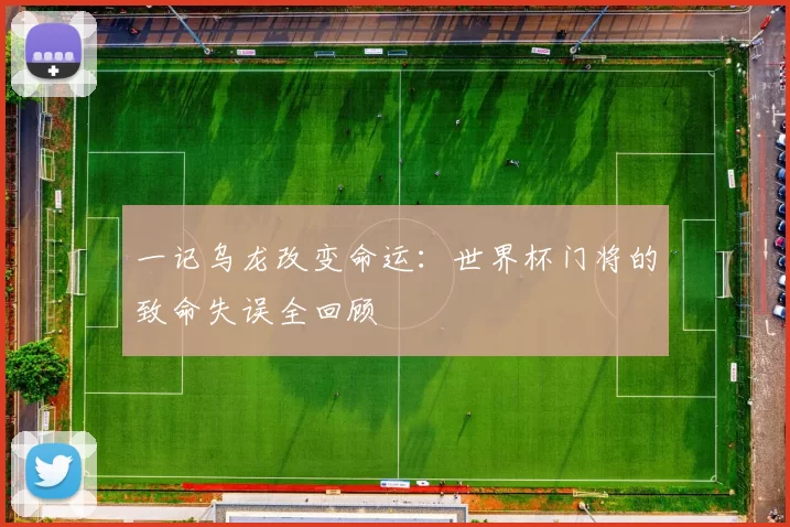 一记乌龙改变命运:世界杯门将的致命失误全回顾