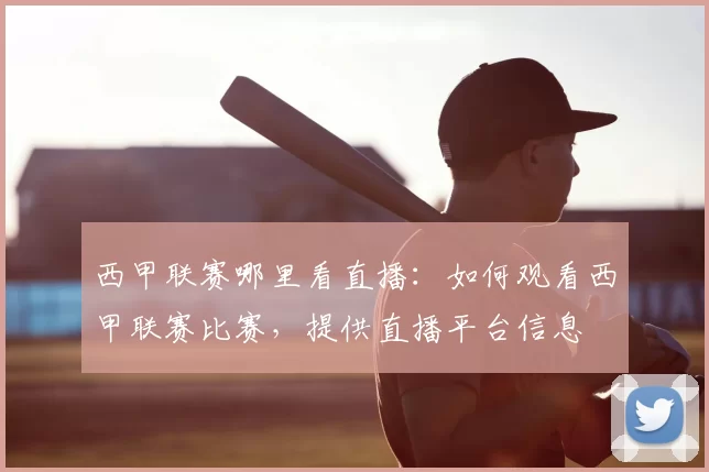 西甲联赛哪里看直播:如何观看西甲联赛比赛,提供直播平台信息