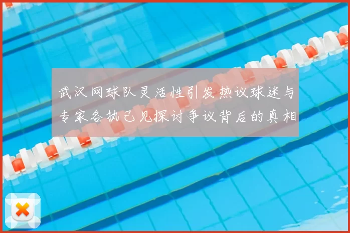 武汉网球队灵活性引发热议球迷与专家各执己见探讨争议背后的真相
